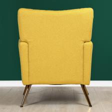 Кресло Liyasi Фиби желтое 73х72х88 см – фото 3