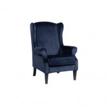 Кресло Велюровое Темно-Синее Pjs26601-Pj633 От Lalume – фото 1