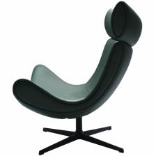 BRADEX Home Дизайнерское кресло IMOLA зеленый, прессованная кожа – фото 3
