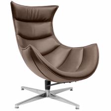 BRADEX Home Дизайнерское кресло LOBSTER CHAIR коричневый, прессованная кожа