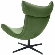 BRADEX Home Дизайнерское кресло IMOLA зеленый, искусственная замша – фото 3