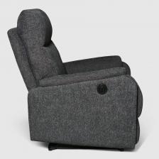 Кресло-реклайнер механическое Liyasi 71x90x101 см темно-серый – фото 2
