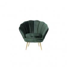 Кресло Низкое Велюровое Зеленое Pjs16001-Pj622 От Lalume Голубой