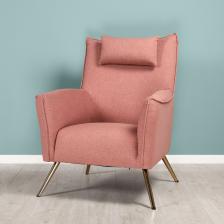 Кресло Liyasi Лили розовое 79х83х103 см – фото 3