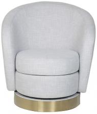 Кресло Napoli вращающееся (рогожка светло-серая) Garda Decor Размер: 76*76*76 см MT-G411449 Кресло Napoli вращающееся (рогожка светло-серая) Garda Decor Размер: 76*76*76 см MT-G411449