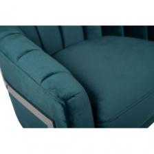 Кресло На Металлическом Каркасе Сине-Зеленое Zw-777 Grn Ss От Lalume – фото 2