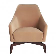 Кресло Блуа светло коричневый, искусственная кожа