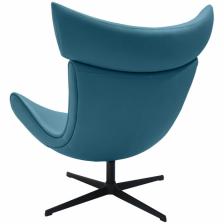BRADEX Home Дизайнерское кресло IMOLA бирюзовый, прессованная кожа – фото 3