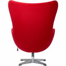 BRADEX Home Дизайнерское кресло EGG CHAIR красный кашемир – фото 3