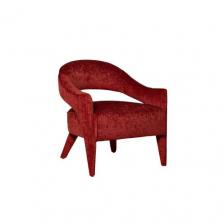 Кресло Бархатное Темно-Красное Zw-781Bn39 От Lalume – фото 1
