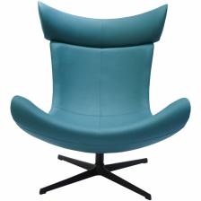BRADEX Home Дизайнерское кресло IMOLA бирюзовый, прессованная кожа – фото 1