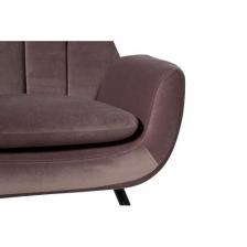 Кресло Велюровое Серо-Розовое 46As-Ar3092-Gpink От Lalume – фото 2