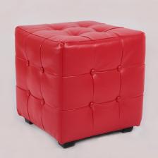Банкетка (пуфик) кубик в прихожую с сиденьем, для магазина, в спальню, мягкая. - PF-074