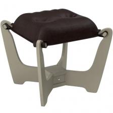 Пуфик для кресла для отдыха, Модель 11.2 серый ясень, Real Lite DK Brown