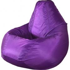 Кресло-мешок ПАЗИТИФЧИК Груша: БМО5, оксфорд, 160х100 см, фиолетовый