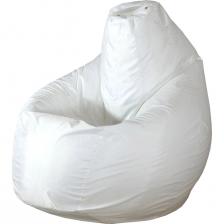 Кресло-мешок ПАЗИТИФЧИК Груша: БМО3, оксфорд, 130х85 см, белый