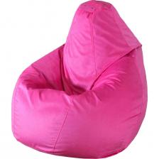 Кресло-мешок ПАЗИТИФЧИК Груша, велюр, 145х100 см, розовый