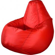 Кресло-мешок ПАЗИТИФЧИК Груша: БМО4, оксфорд, 145х100 см, красный