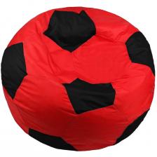 Кресло-мешок ПАЗИТИФЧИК Мяч: БМО6, оксфорд, 80х80 см, красный/черный