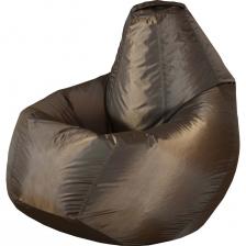 Кресло-мешок ПАЗИТИФЧИК Груша: БМО4, оксфорд, 145х100 см, шоколад