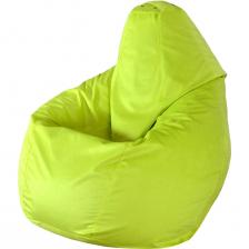 Кресло-мешок ПАЗИТИФЧИК Груша, велюр, 160х100 см, желтый