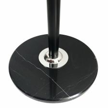 Вешалка BRABIX CR-8243 напольная, на мраморном диске, металл, 6+3 крючка, цвет черный – фото 4