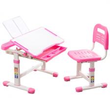 Комплект парта + стул трансформеры Cubby Vanda Pink 221959
