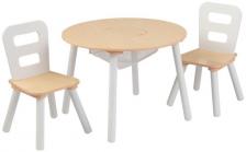 Набор детской мебели KIDKRAFT "Сокровищница", стол + 2 стула (27027_KE)