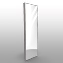 FIRMAX Поворотно-выдвижное зеркало, 352х61х1200 (ШхГхВ), серый