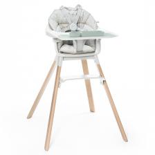 Вставка для стула Подушка на съемные сидения для стульчика Stokke Clikk серые брызги – фото 1