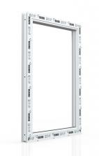 Пластиковое окно ПВХ REHAU BLITZ 900х600 мм, одностворчатое поворотно-откидное правое, двухкамерный стеклопакет, белое – фото 2