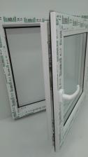 Окно ПВХ 700*700 поворотно-откидное с энергосберегающим стеклом – фото 3