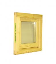 Окно деревянное 460х470х45 мм 1 створка поворотная – фото 1