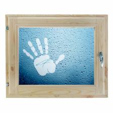 Окно, 40x60см, "Рука", однокамерный стеклопакет