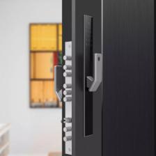 Умная дверь открытие слева Xiaomi Xiaobai Smart Door H1 Left Outside Open Black (2150х960mm) – фото 3