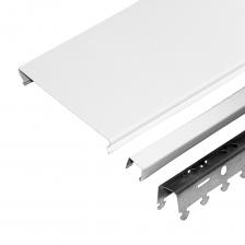 Комплект реечного потолка S-дизайн 100AS 1,35х0,9 м белый матовый
