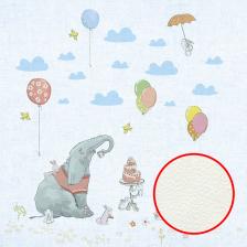 Фреска детская Ortograf Для самых маленьких 33719 Фактура флок FLK Флизелин (2,7*2,7) Голубой/Разноцветный, Животные/Воздушные шары Фреска детская Ortograf Для самых маленьких 33719 Фактура флок FLK Флизелин (2,7*2,7) Голубой/Разноцветный, Животные/Воздушные шары