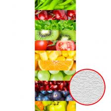Фотообои Divino B-040 Фактура холст Винил на флизелине (1*2,7) Разноцветный, Овощи/Фрукты