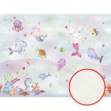 Фреска детская Ortograf Little Friends 34389 Фактура флок FLK Флизелин (4*3) Розовый/Разноцветный, Рыбы/Мультимедия Фреска детская Ortograf Little Friends 34389 Фактура флок FLK Флизелин (4*3) Розовый/Разноцветный, Рыбы/Мультимедия