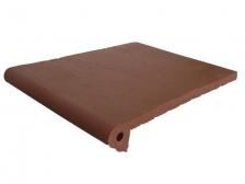 Ступень фронтальная Natural Bordo, 330х250х14 мм, Бордо Ecoklinker