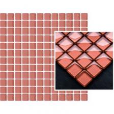 Универсальная стеклянная мозаика Paradyz Szklana Praline, куб 2,3х2,3, 29,8х29,8 см 26259