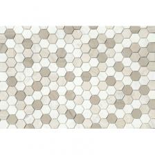 Мозаика LeeDo - Pietrine Hexagonal Pietra Mix 3 матовая 29,5x30,5х0,6 см (чип 18х30х6 мм) (Pietra Mix 3 MAT hex 18x30x6) – фото 1