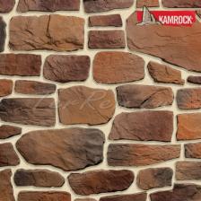 Искусственный камень Kamrock Альпийская деревня Темно-коричневый 08870 – фото 1
