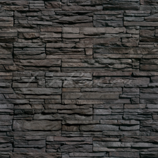 Искусственный камень Kamrock Скалистая гора Черный 52100