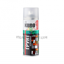 KU2001 Грунт "Универсальный Алкидный" цвет Серый аэрозольный, 520 мл "Кудо/Kudo"