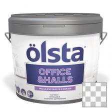 Краска интерьерная Olsta Office and Halls Прозрачная 9 л