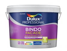 Краска DULUX Bindo Facade, Акриловая, Глубокоматовое покрытие, 9 л, белый Краска DULUX Bindo Facade, Акриловая, Глубокоматовое покрытие, 9 л, белый