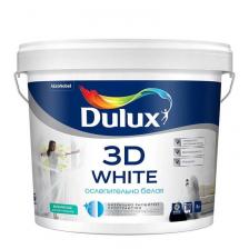 Краска DULUX 3DWhite, Сополимерная дисперсия, Матовое покрытие, 5 л