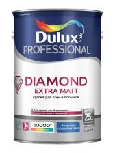 Краска DULUX Diamond Extra Matt, Водно-дисперсионная, Глубокоматовое покрытие, 5 л, белый Краска DULUX Diamond Extra Matt, Водно-дисперсионная, Глубокоматовое покрытие, 5 л, белый