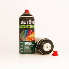 S9017 Аэрозольная краска "Deton Universal" RAL 9017 цвет Чёрный транспортный, глянцевая, алкидная, 650 мл "Детон" S9017 Аэрозольная краска "Deton Universal" RAL 9017 цвет Чёрный транспортный, глянцевая, алкидная, 650 мл "Детон"